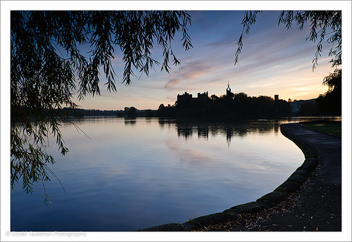 sunrise dawn scotland palace loch linlithgow westlothian