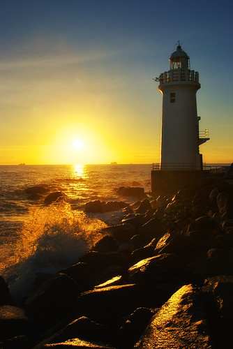 sunset lighthouse japan irago mywinners platinumphoto