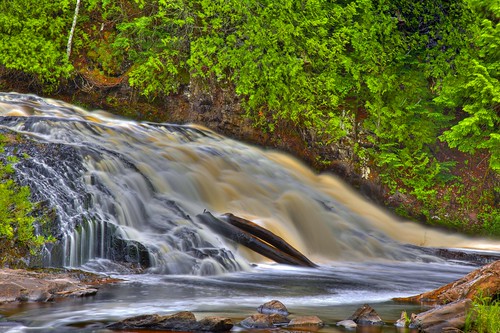 nature wisconsin river landscape waterfall midwest falls potatoriver