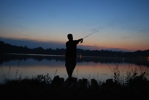 sunset fishing ripley wv westvirginia rollinslake