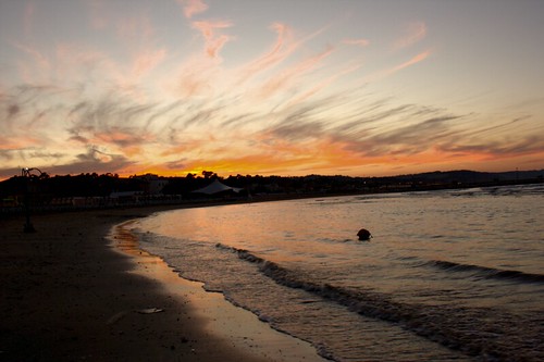 light sunset sea beach fire tramonto mare burn spiaggia breakwater fano
