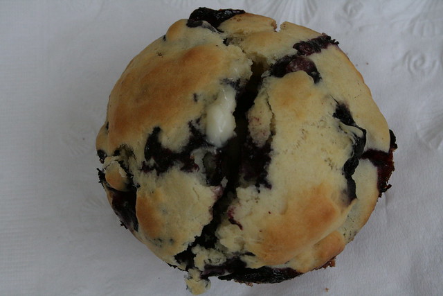 Grammy's Wonderful Blueberry Muffins