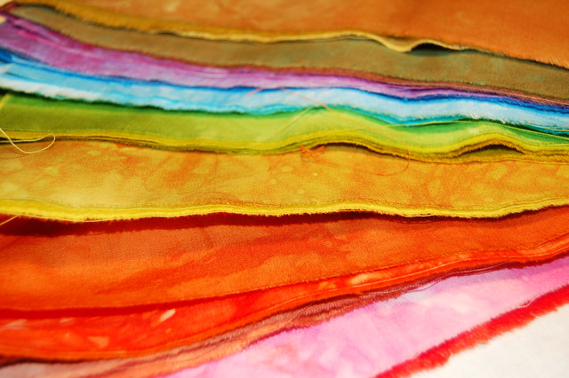 A fabric rainbow, a foldout zine and other pretty stuff