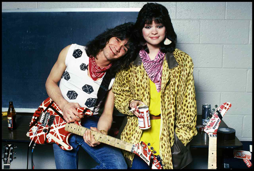 Eddie Van Halen and Valerie Bertinelli 1984 | Taylor Player | Flickr