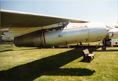 USAF Boeing B47 #6 engine, outer starboard Castle Air Museum