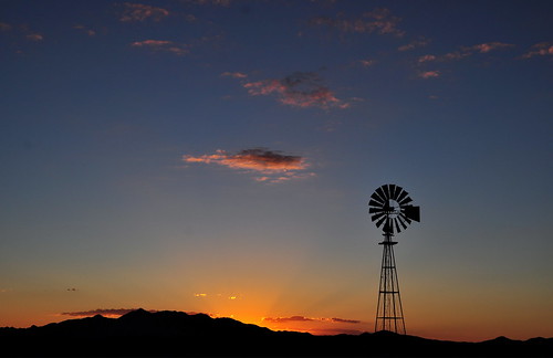 sunset arizona windmill sonoitaelgin