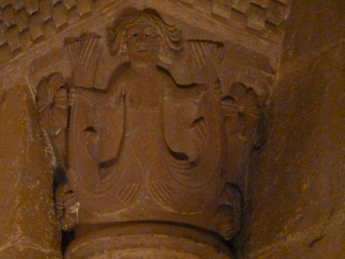 france capital 12 mermaid romanesque romain siren conques aveyron romanisch midipyrénées gr65 stfoy viatolosana
