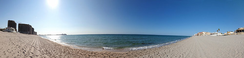 panorama beach mexico stitch bluesky puertopenasco rockypoint hugin