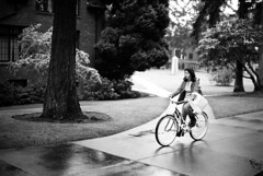 Biking in The Rain