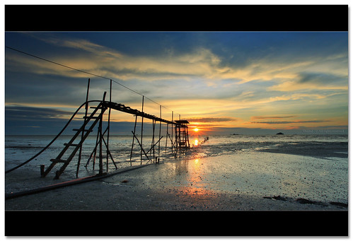 sunset sea seascape beach canon eos laut malaysia pantai jeram selangor nofilter ef1740mmf4lusm azralfikri shazral 5dmark2