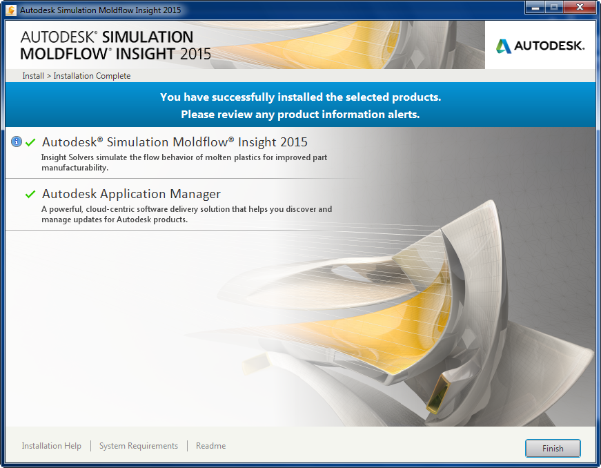 install Autodesk Simulation Moldflow Insight 2015