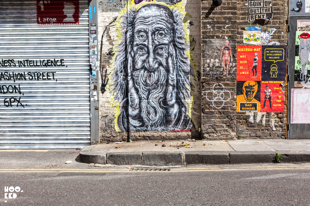 New York Street Artist Pyramid Oracle Returns to London