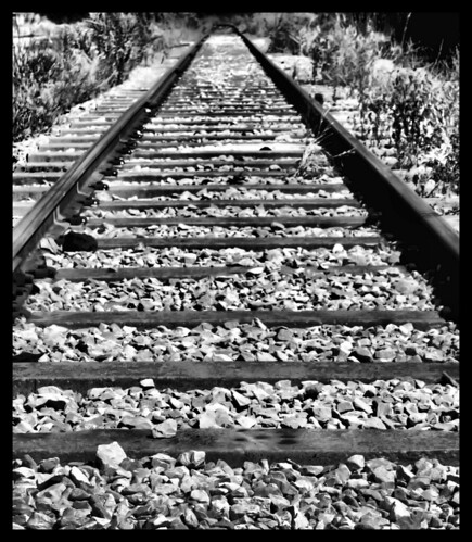 railroad blackwhite alabama tracks montgomery
