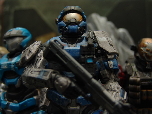 xbox360 macro toys statues halo xbox reach collectibles spartan statuettes unsc legendaryedition haloreach nobleteam haloreachlegendaryedition