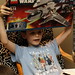 nick with a ginormous 592 piece lego kit