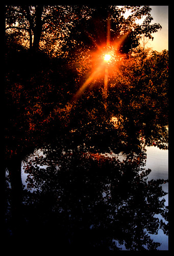 park sunset sun reflection water alabama montgomery blountculturalpark