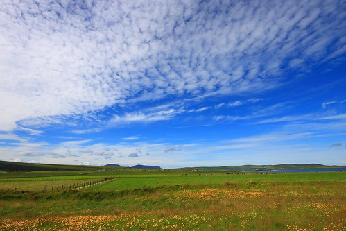 sky panorama colors field clouds landscape islands scotland orkney nuvole colours view cielo vista colori isles mainland scozia isole orcadi platinumheartaward