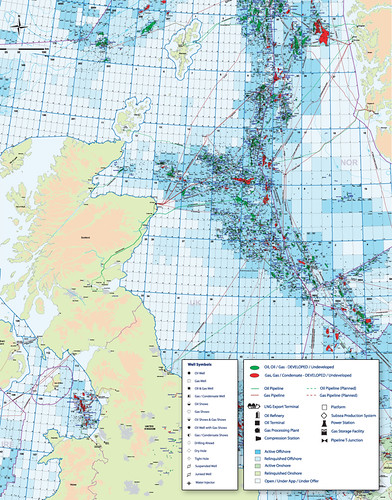 North Sea oil and gas infrastructure from Wood Mackenzie | Flickr