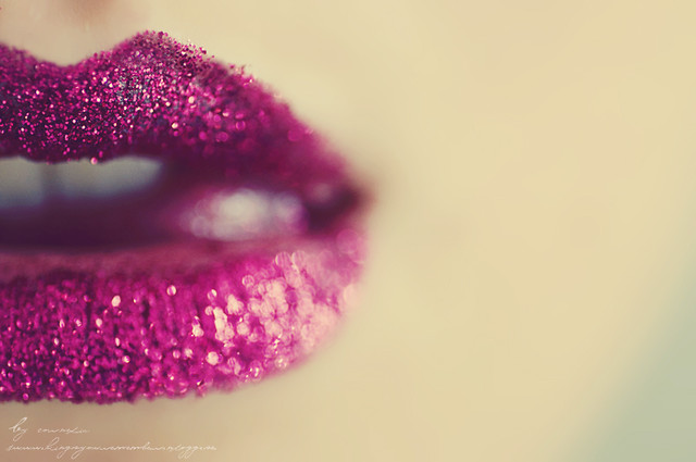 Sparkling lips