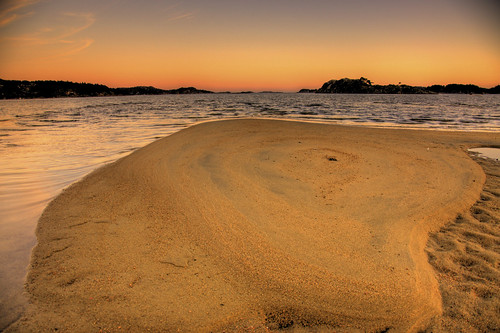 sunset summer orange beach nature yellow nikon colorful nikkor hdr sandbank 18105 d90 tonemapping zoomlenses