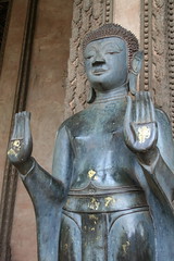 Laos - Vientiane - Haw Pha Kaew - Buddha Image