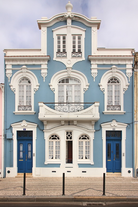 Blue & White building