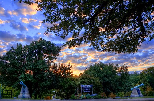 park atlanta sky sunrise ga georgia zoo dawn colorful district grant historic l p hdr