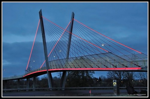 bridge oregon sunrise dawn footbridge delta eugene ponds deltahighway