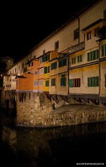 The Ponte Vecchio at night, Florence