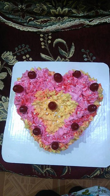 Heart Cake by Cake by Ankita Jangade