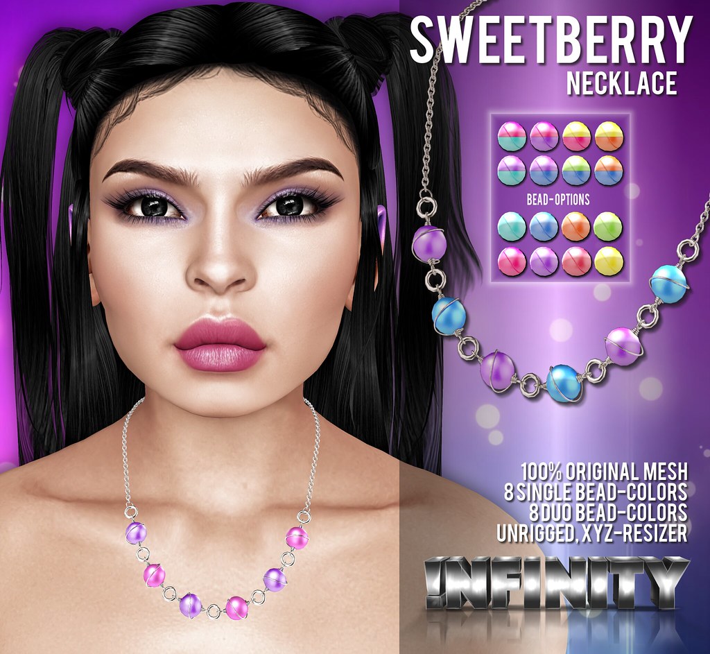 !NFINITY Sweetberry Necklace @ The Chapter FOUR - SecondLifeHub.com