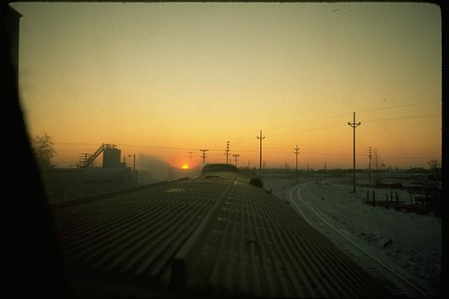 train transport transportation amtrak bn winter empire builder minot nd north dakota sunrise dawn