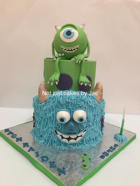 Monster Inc. Themed Cake from Jac Palma Pua of Not just Cakes by Jac