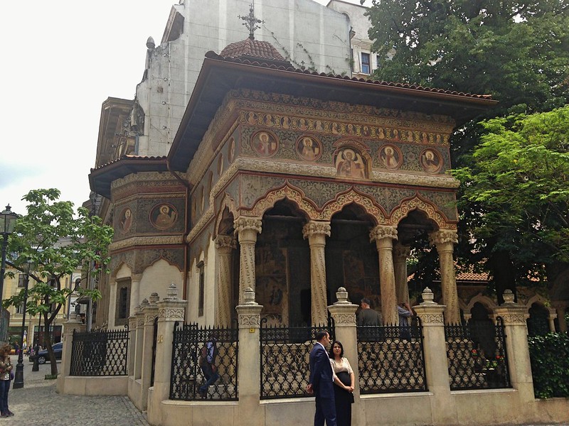 Corner church Bucharest