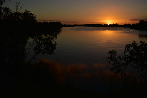 sunset goldensunset goldenhour burnettriver bundaberg water mangrovetree reflections clouds sun sky orangesunset nikon d7200 tamronsp2470mmf28divcusd dusk twilight 1000v40f 1500v60f