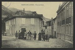 Chatillon-en-Diois. - Place des Écoles - Photo of Luc-en-Diois