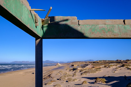 helderberg macassar southafrica westerncape beach decay derelict pavillion ruin