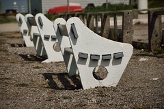 Concrete benches - Photo of Tourville-la-Chapelle