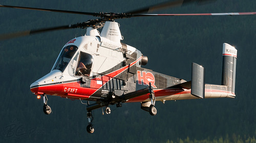 cfxft heliqwestaviation kaman k1200 kmax aviation aircraft helicopter chopper heli caq5 nakusp britishcolumbia canada bcpics