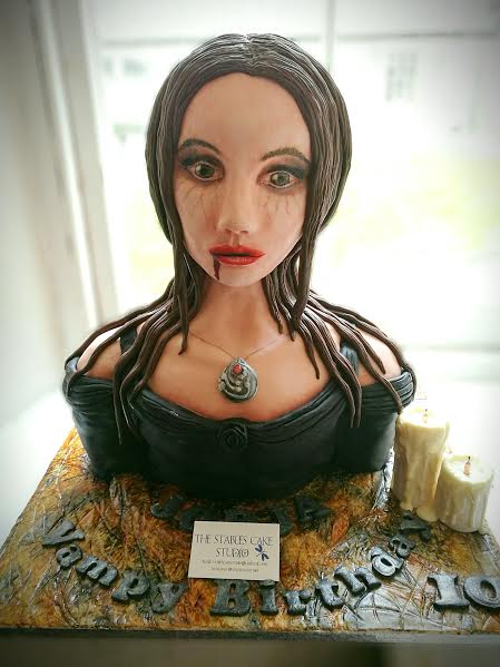Vampire Chocolate Cake by Caroline Lukes