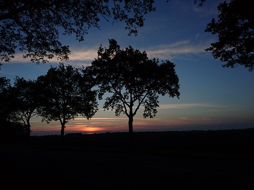 sunset sonnenuntergang zonsondergang landscape landschaft landschap terapel westerwolde groningen netherlands niederlande sonyxperiaz5 xperia