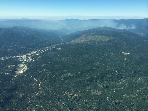 aerial idaho wildfire forestfire 2014
