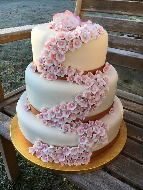 Cherry Blossom Cake by Trisha Torrance of Trisha's Tempting Treats