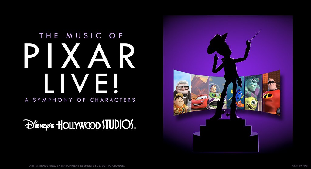 The Music of Pixar LIVE! A Symphony of Characters llega a Hollywood Studios este verano 33917757170_de83fd5e20_b