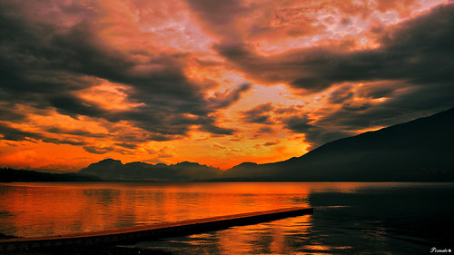lac bourget rhônealpes savoie sunset nikon d5300 aixlesbains landscape