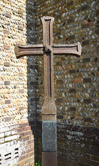 when this church was destroyed this cross remained standing on top of the bell tower