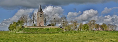 tsjerkebuorren friesland littenseradiel terp wierd toren schevetoren buurtschap weide weidevogels kerk begraafplaats 99 kirche