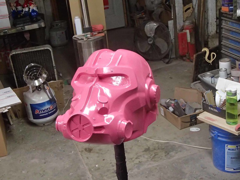 Helmet Prototype Ready to Mold