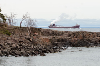Duluth Trip - MV Lee A Tregurtha arrives in Two Harbors