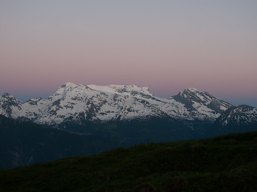 natuurverschijnsel bergen land sunset zwitserland snow switzerland naters wallis